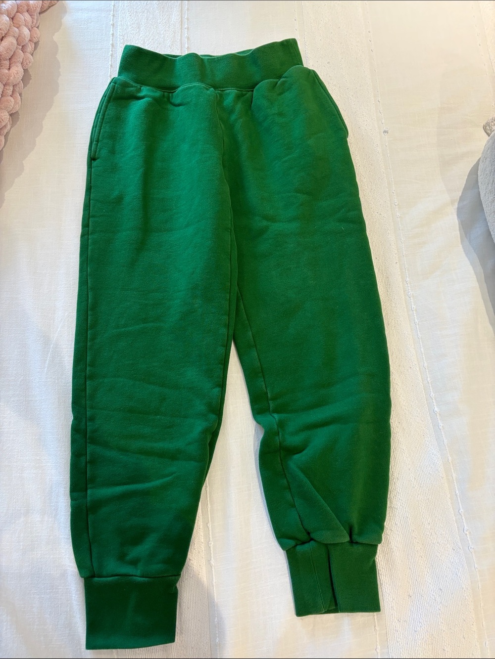 Aritzia Green Cozy Jogger Pants